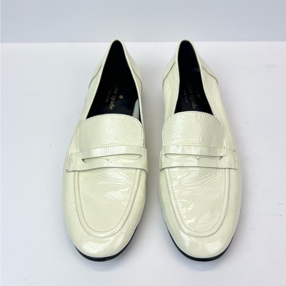 Kate Spade New York Leather Loafer / Shoes, Size 7.5M Color Ivory - Picture 2 of 8